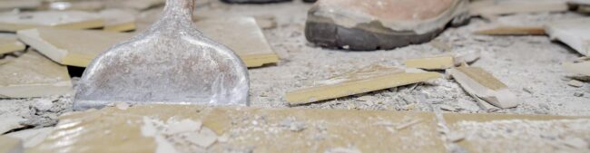 Image of tile removal